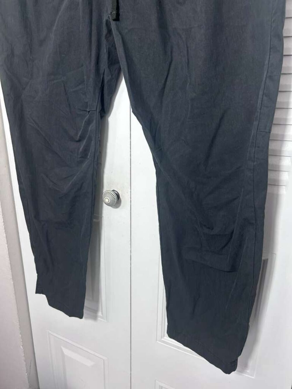John Elliott Straight Pants Men Size 4 XL Black Cotton Utility - Picture 3 of 7